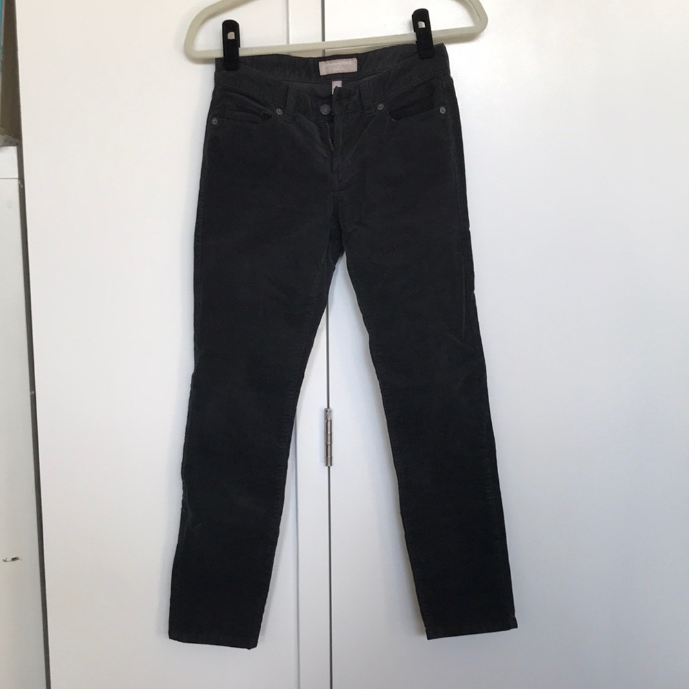 Banana Republic Black Corduroy Petite Pants
